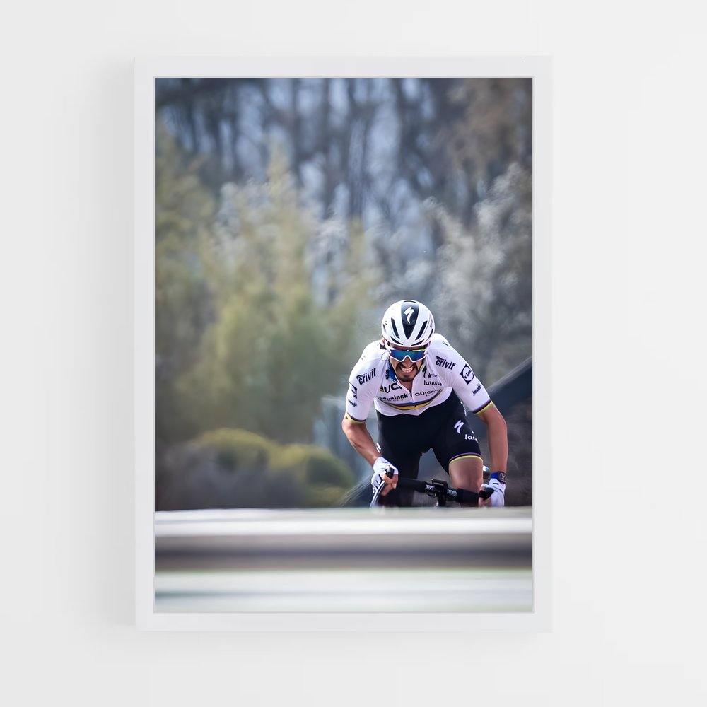 Poster Descente Libre – affiche Cyclisme (vue 3)